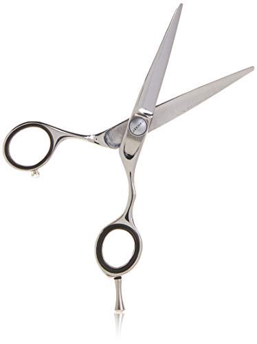 Cricket S2 Elite Series 550 5.5 inch Shears Professional Stylist Barber Hair Cutting Scissors, Convex Edge, Swedish Steel