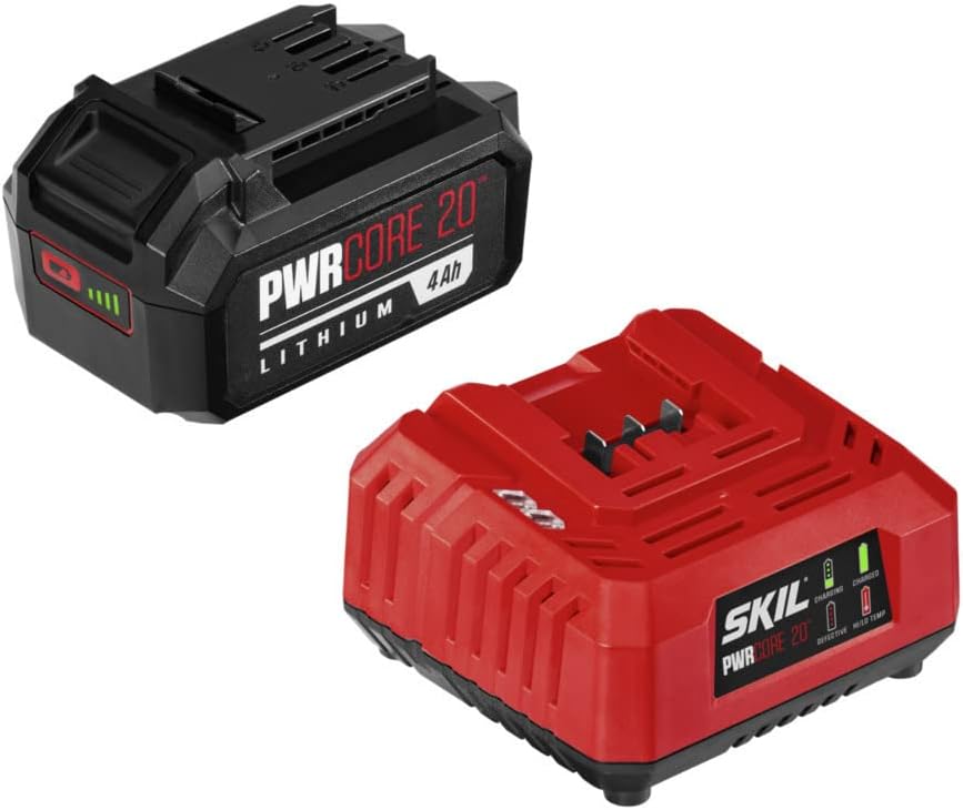 SKIL PWR CORE 20 20V 4.0Ah Battery & Charger Starter Kit -CB5196B-11