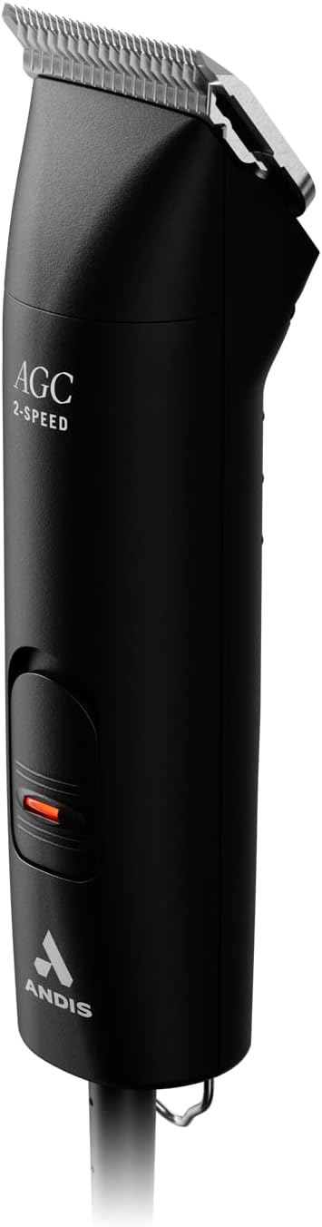 Andis 24675 UltraEdge 2-Speed Detachable Blade Clipper \u2013 Runs Cool & Quiet, Designed with Two-Speed Rotary Motor & Shatter-Proof Housing - For All Coats & Breeds - 120 Volts, Black