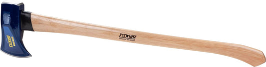 Estwing 8 Pound Wood Splitting Maul Tool with 36 Inch Hickory Wooden Handle, Steel Blade, and Superior Shock Absorption for Effortless Wood Splitting