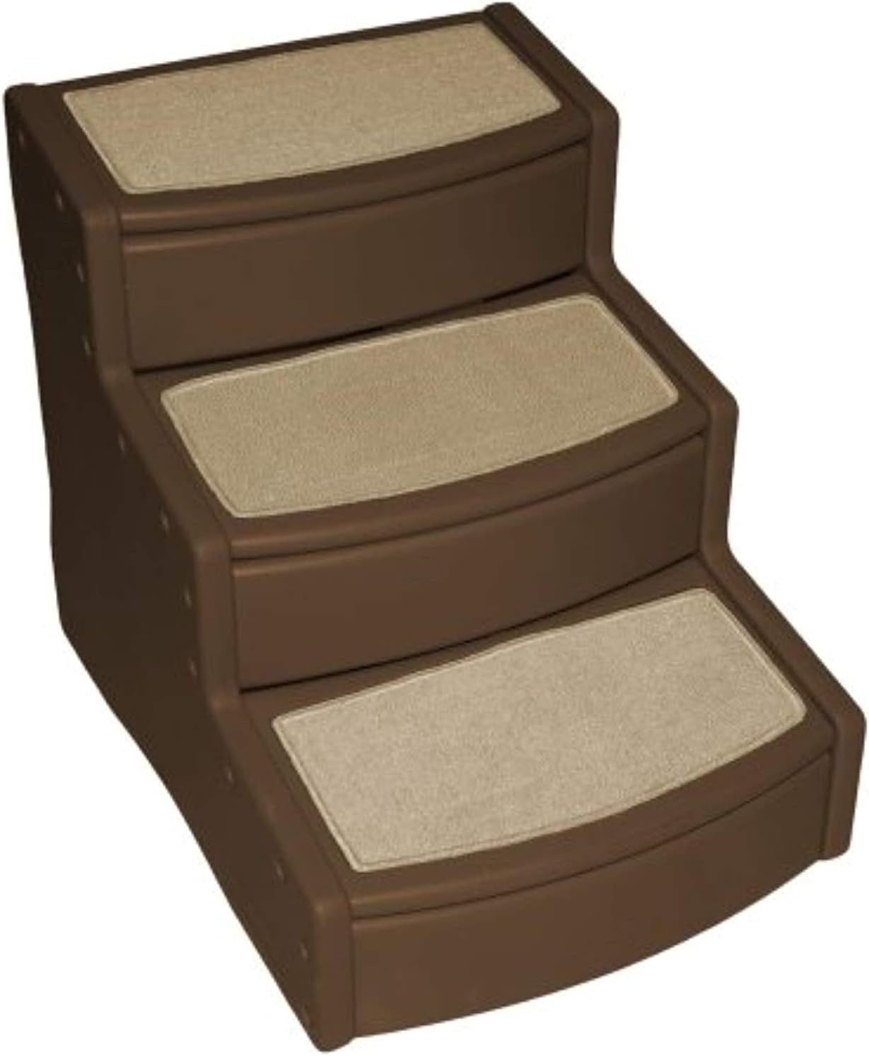 Pet Gear Easy Step III Extra Wide Pet Stairs, 3 Step for Dogs\/Cats up to 200 pounds, Removable\/Washable Carpet, Easy Assembly (No Tools Required) 3 Colors