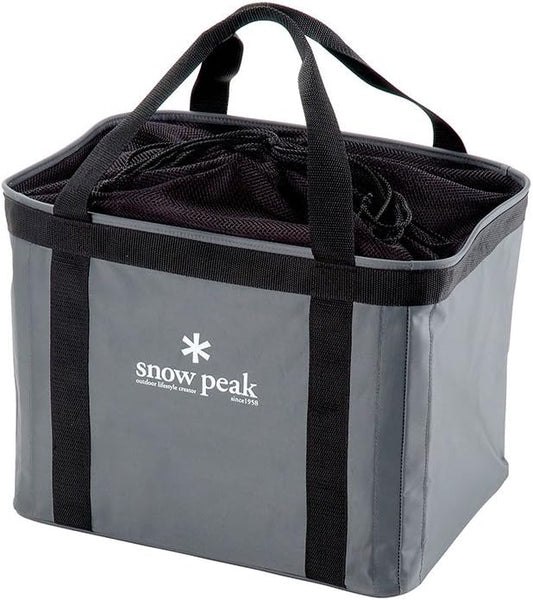 Snow Peak Gear Container - Storage Organizer for Survival Gear & Equipment, Hiking Gear & Camping Supplies - Durable Multi-Container Perfect for Grill Equipment