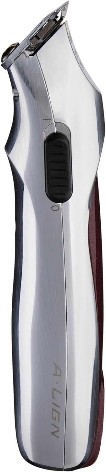 Wahl Professional A•lign Trimmer - Professional Trimmer, 3 Trimming Guides (1/16", 1/8" and 3/16"), Pro-Set Tool, Oil, Cleaning Brush, Beard Brush, Operating Instructions, and Red Blade Guard