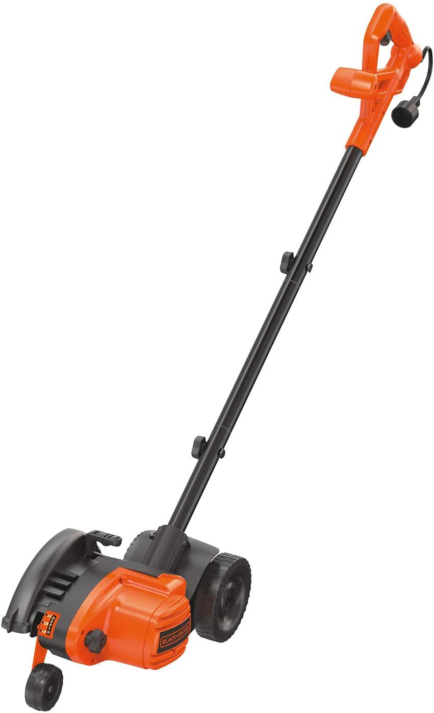 BLACK+DECKER 2-in-1 String Trimmer / Edger and Trencher, 12 -Amp (LE760FF),Orange