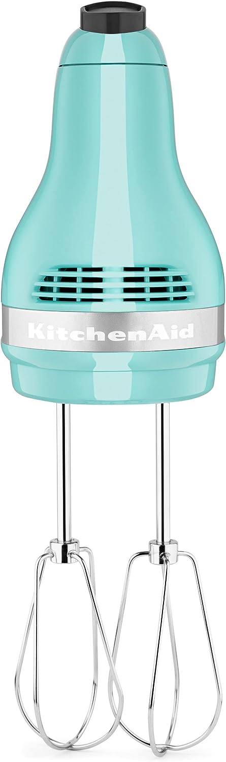 KitchenAid 5 Ultra Power Speed Hand Mixer - KHM512, Aqua Sky