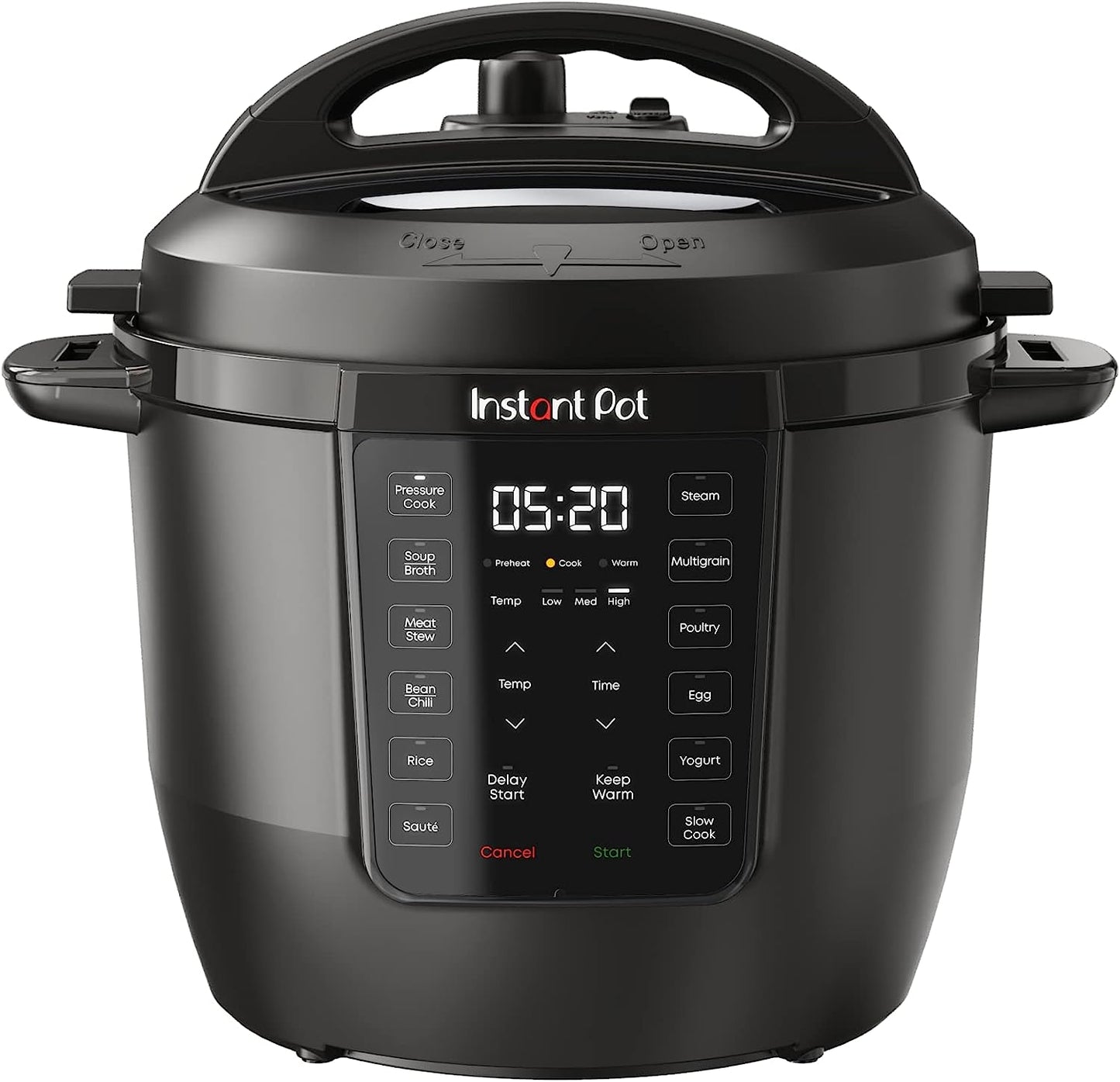 Instant Pot RIO, 7-in-1 Electric Multi-Cooker, Pressure Cooker, Slow Cooker, Rice Cooker, Steamer, Sauté, Yogurt Maker, & Warmer, Includes App With Over 800 Recipes, 6 Quart