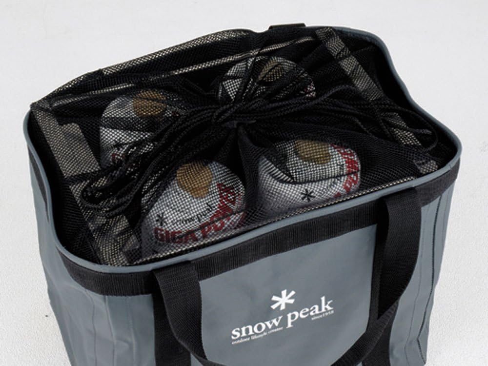 Snow Peak Gear Container - Storage Organizer for Survival Gear & Equipment, Hiking Gear & Camping Supplies - Durable Multi-Container Perfect for Grill Equipment