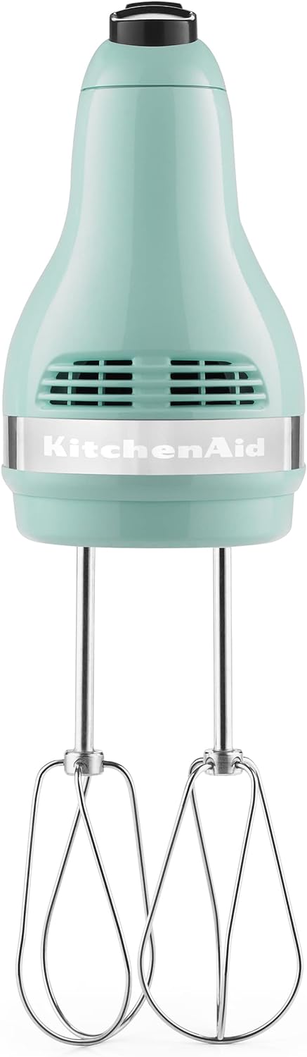KitchenAid 5 Ultra Power Speed Hand Mixer - KHM512, Ice Blue
