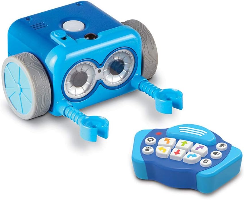Learning Resources Botley the Coding Robot 2.0 - 46 pieces, Ages 5+ Coding Robot for Kids, STEM Toys, Programming for Kids, Electronic Learning for Kids, Screen-Free Toys