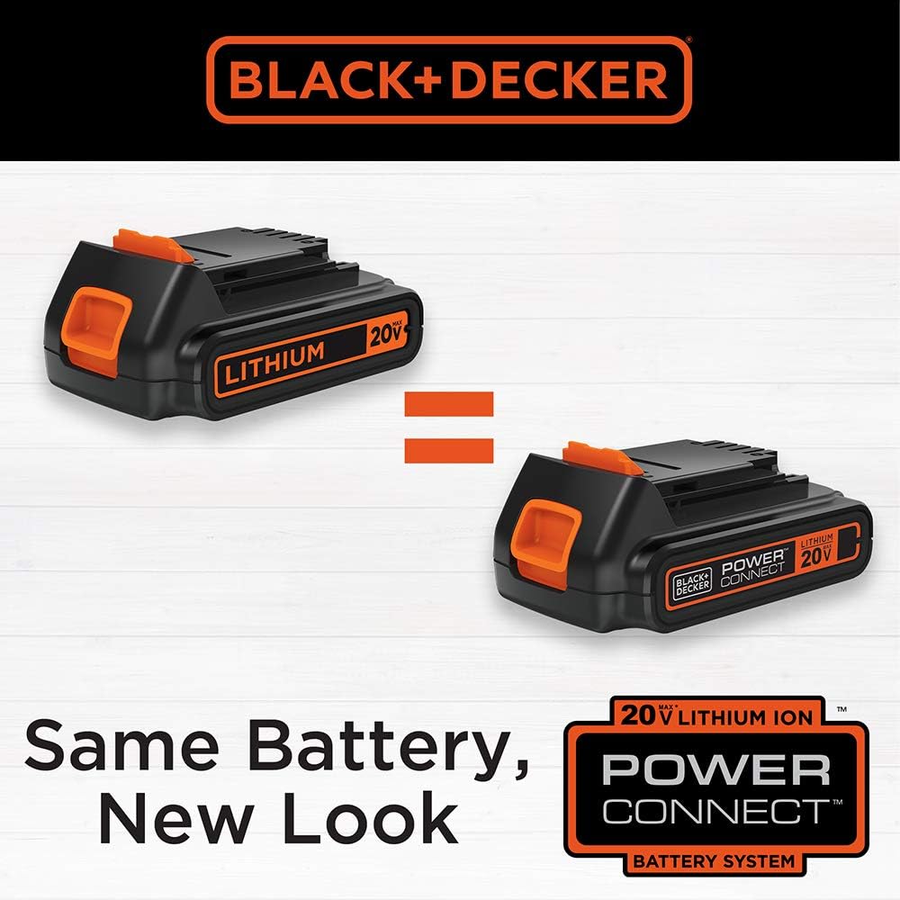 BLACK+DECKER 20V MAX* String Trimmer \/ Edger and Sweeper Combo Kit, 10-Inch (LCC221)