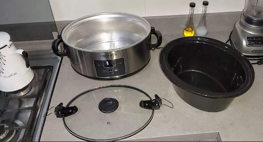 Crock-Pot Programmable Cook & Carry 7 Quart Slow Cooker