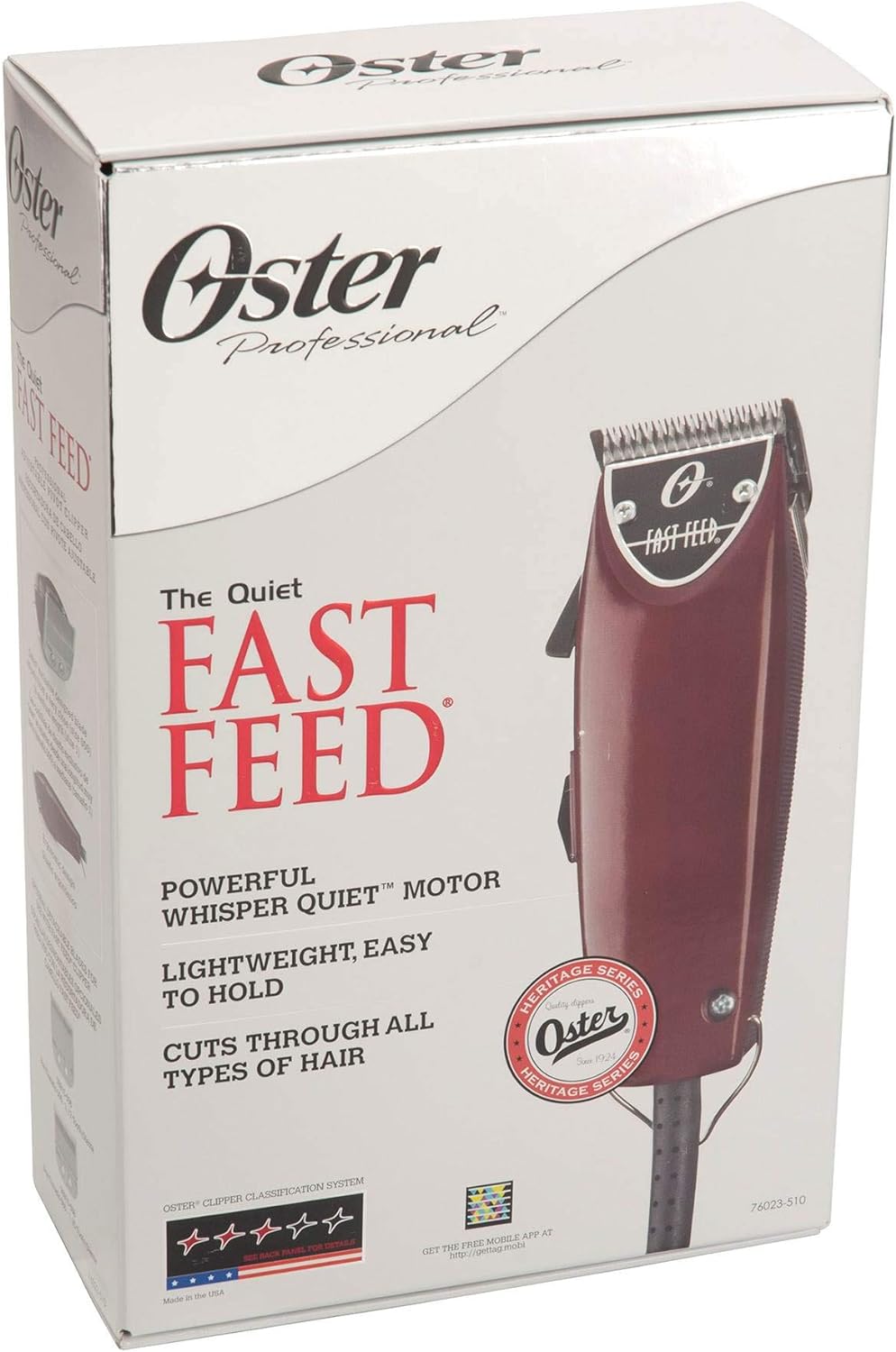 OSTER Fast Feed Adjustable Pivot Motor Clipper 76023-510