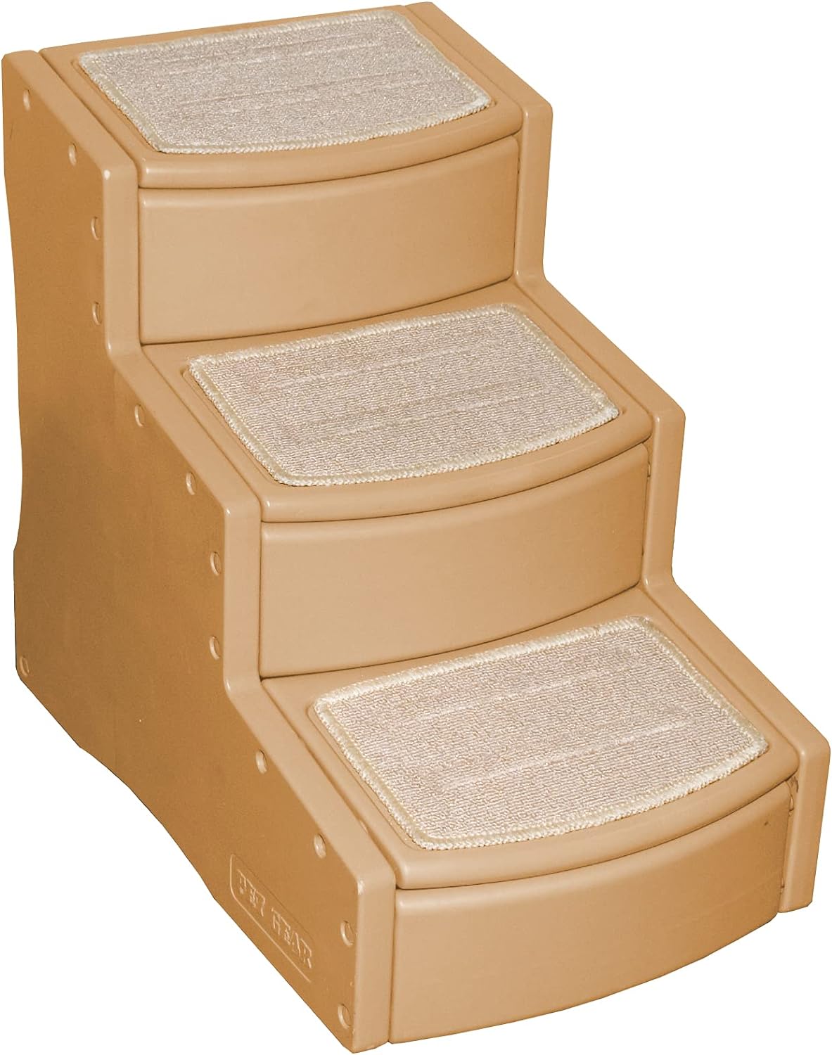 Pet Gear Easy Step III Pet Stairs, 3 Step for Cats\/Dogs, Removable Washable Carpet Treads, for Pets Up to 150lbs, No Tools Required, Available in 6 Colors