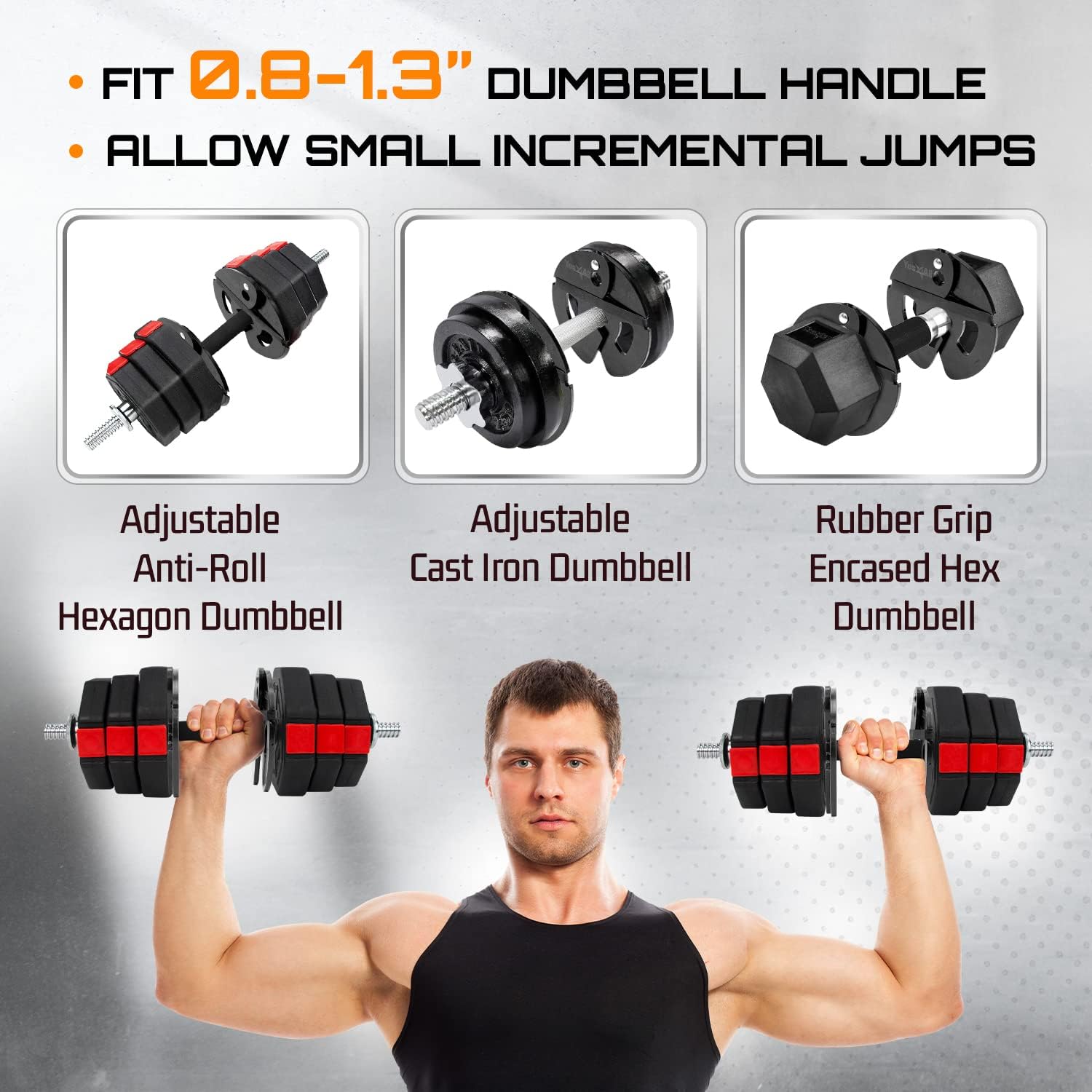 Yes4All 1.25Lb Dumbbell Fractional Weight Plates 2 Pieces\/4 Pieces - Designed For Dumbbell Training, Micro Loading, And Body Workout