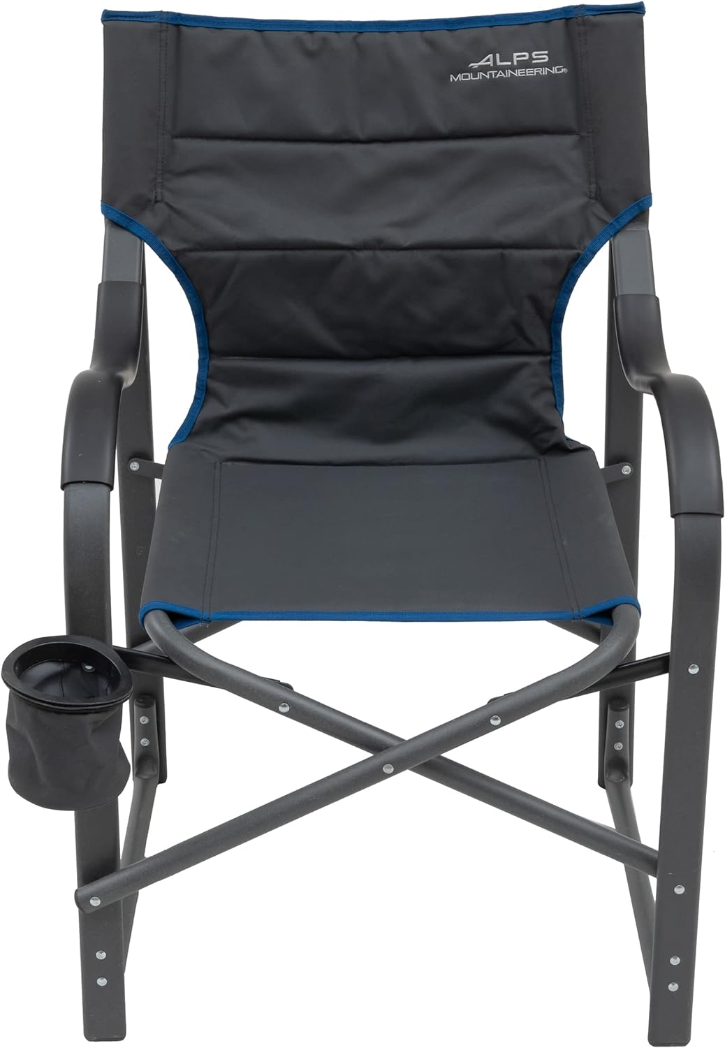ALPS Mountaineering Camp Chairs for Adults - Comfortable Padded Polyester Fabric Over Sturdy Wide Aluminum\/Steel Frame with Tall Back, Folds Flat