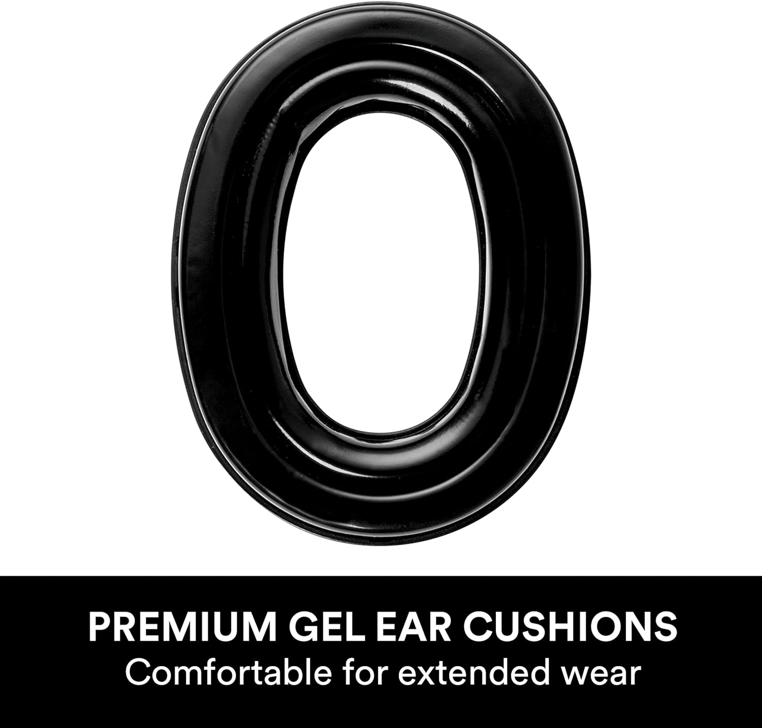 3M WorkTunes Connect + Gel Ear Cushions Hearing Protector with Bluetooth Wireless Technology, NRR 23 dB, Hearing protection for Mowing, Snowblowing, Construction, and Work Shops,Black