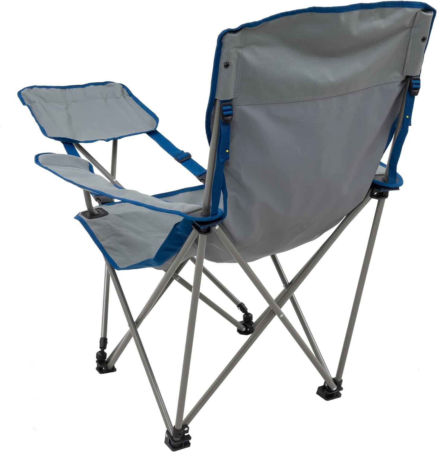 ALPS Mountaineering Escape Lounge Camping Chairs for Adults with Footrest and Adjustable Armrests, Sturdy Steel Frame, Compact Foldable Design, and Carry Bag