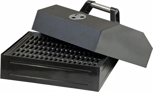 Camp Chef BBQ Grill Box with Lid - Outdoor Grill Box for Grill Accessories - 14" x 16"