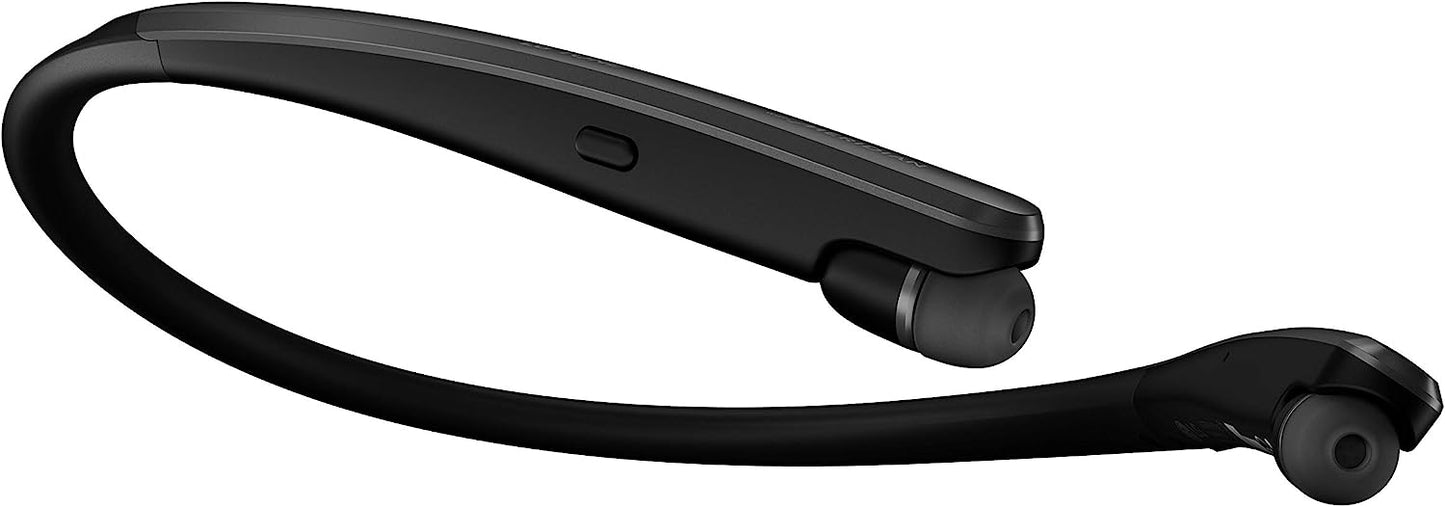 LG TONE Flex Wireless Bluetooth Stereo Neckband Earbuds HBS-XL7 - 32-Bit Hi-Fi DAC, Meridian Audio, Black