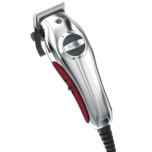 Wahl USA Pro Ultra Quiet High Torque Corded Hair Clipper for Ultra Quiet Operation and Cooler Operating Temperatures, Metal Housing with Bonus Hair Clipping Guard Caddy - Model 3000097