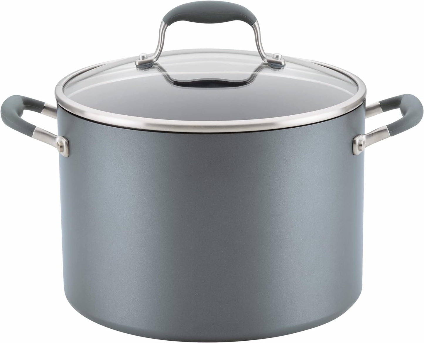 Anolon Advanced Home Hard-Anodized Nonstick Open Stock Cookware (10 Qt Stock Pot, Moonstone)