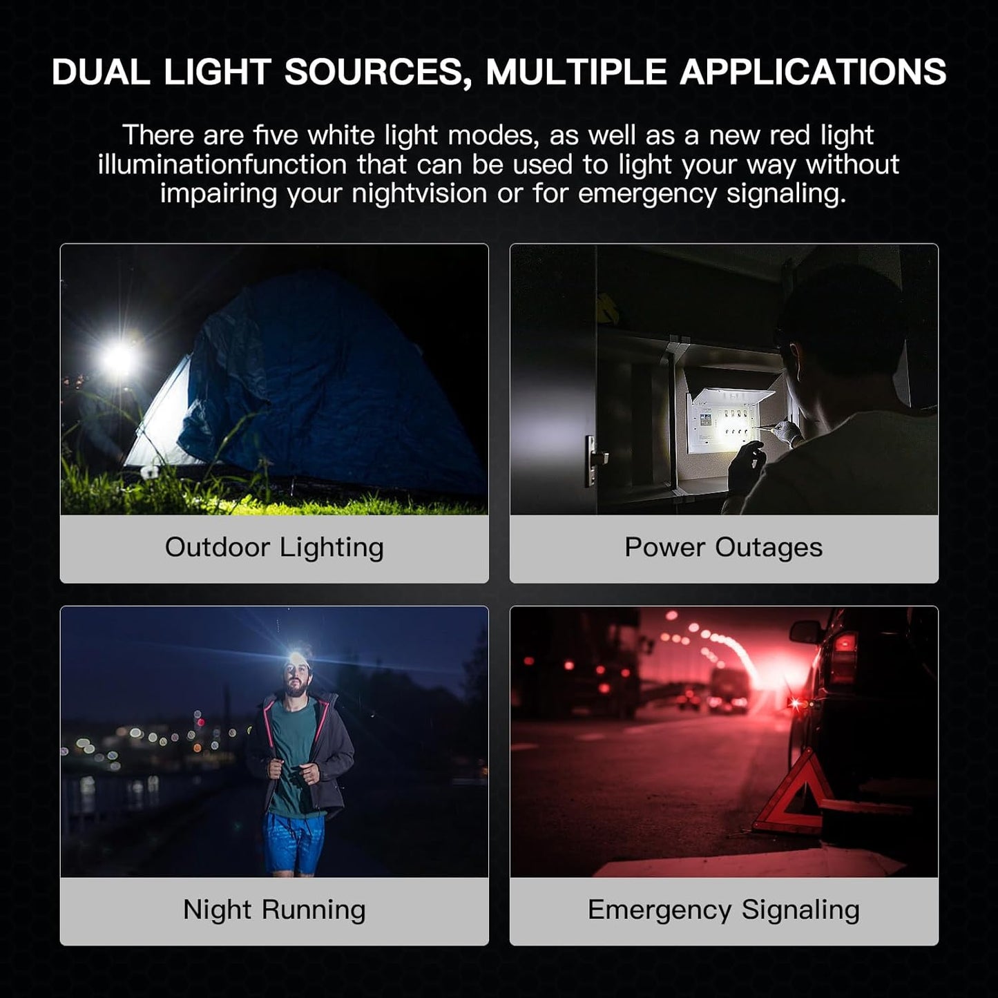 Wurkkos Led Headlamp Rechargeable High Lumen, HD50 4000 Lumens Super Bright Head Lamp with White Red Light, 90 High CRI, Magnetic Tailcap, IP67 Waterproof Head Light for Camping Hiking Repairing