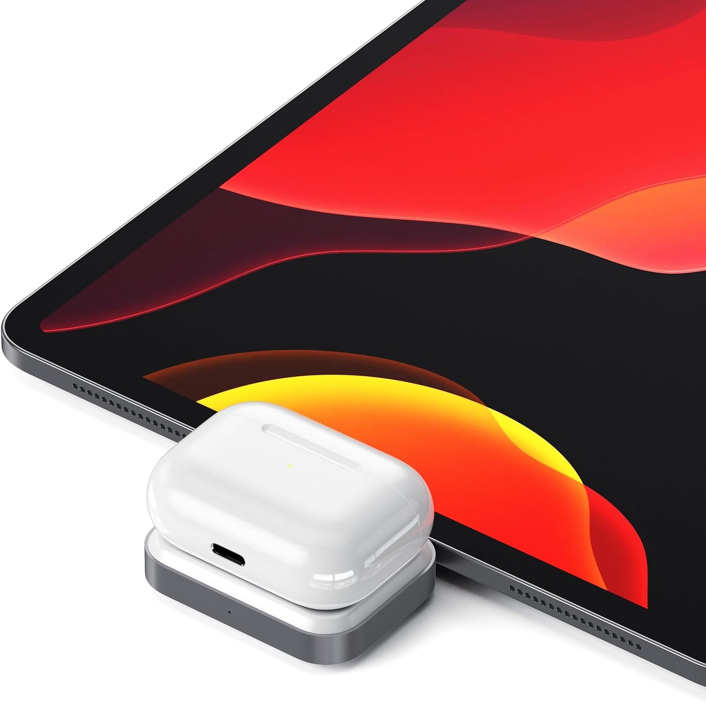 Satechi 2 in 1 USB-C Portable Apple Watch Charger and AirPods Wireless Charger, Dual Sided Apple Watch Travel Charger for Series 9\/8\/7\/6\/5\/4\/3\/2\/SE and Apple Watch Ultra\/Ultra 2, AirPods 1\/2\/3\/Pro