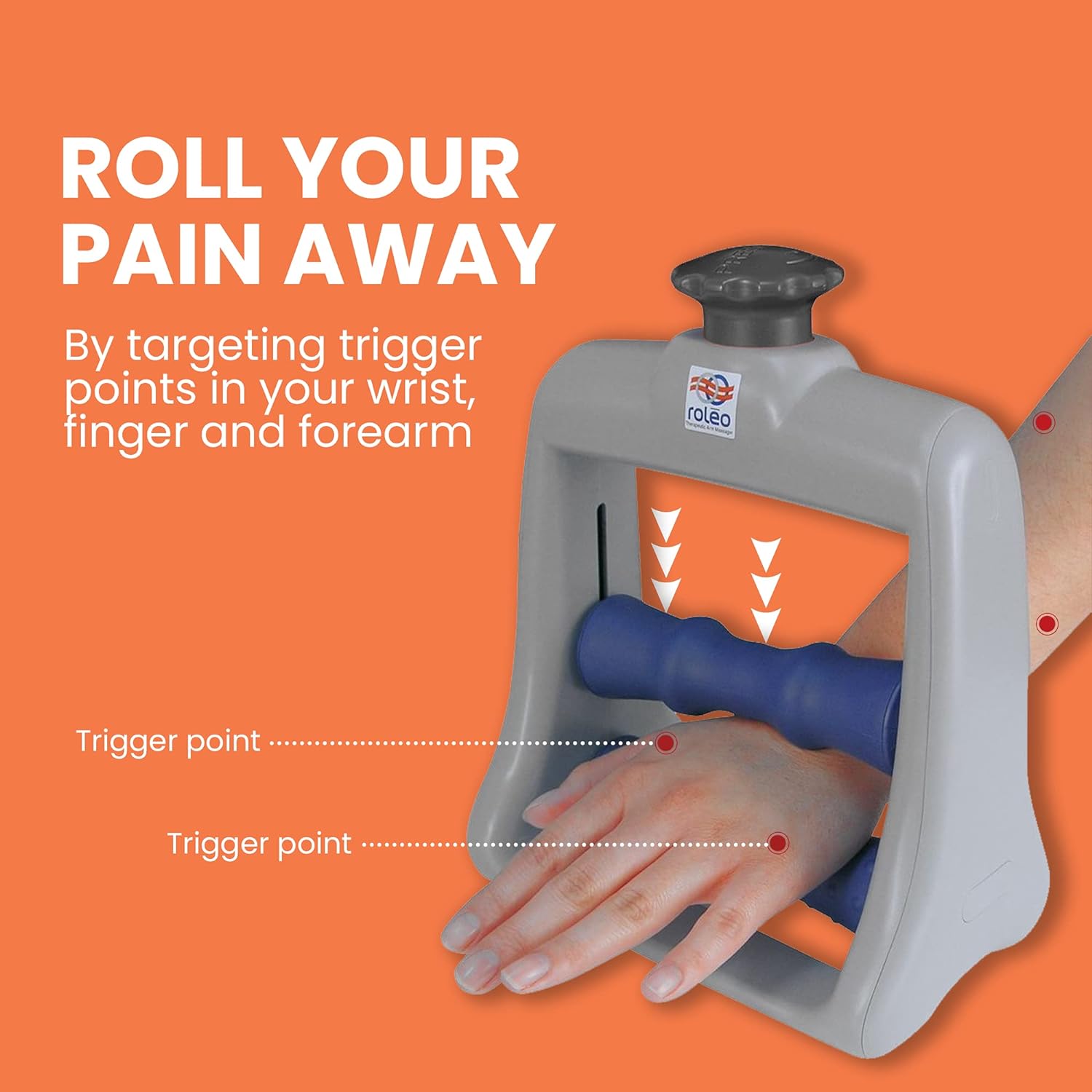 Roleo Hand, Wrist & Arm Massage Tool