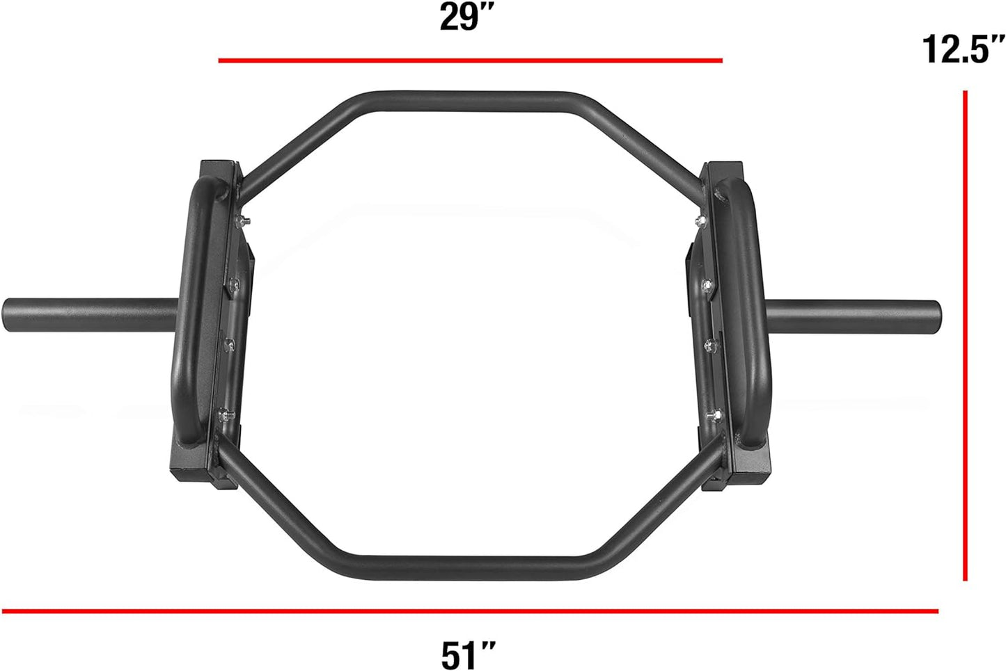 CAP Barbell Olympic Trap Bar, Hex Bar, Shrug Bar, Deadlift Bar