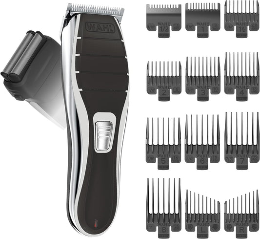 WAHL Clipper 2-in-1 Hair Clipper and Shaver Lithium-Ion Rechargeable Cord Cordless Hair Clipper and Shaver Combo Kit - Model 79568