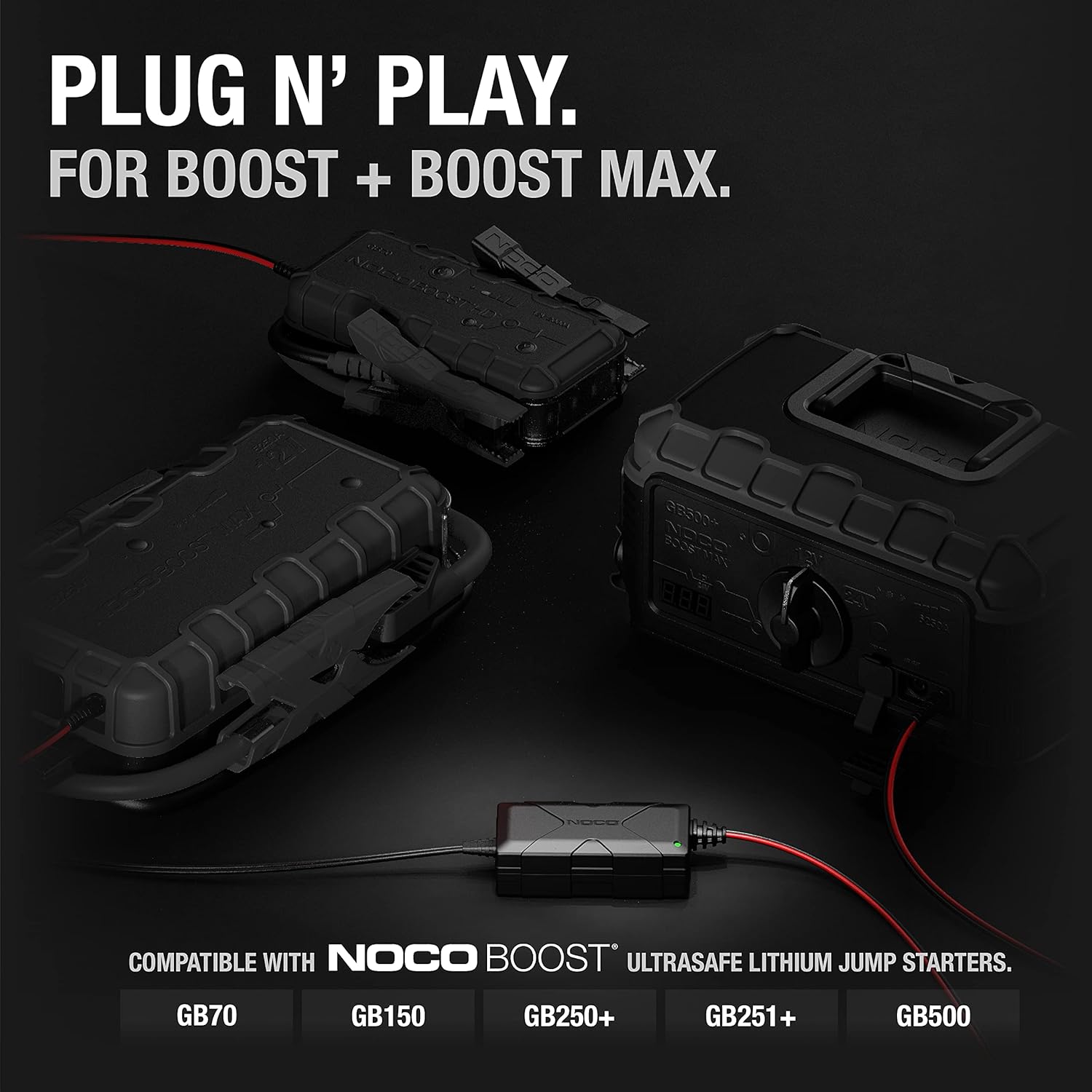 NOCO XGC4 56-Watt XGC Power Adapter For GB70/GB150/GB250+/GB251+/GB500+ NOCO Boost UltraSafe Lithium Jump Starters