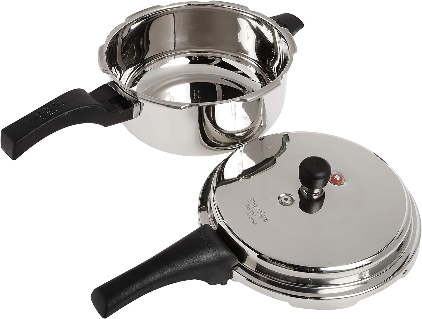 Prestige Deluxe Stainless Steel Deep Pressure Pan 5 liters