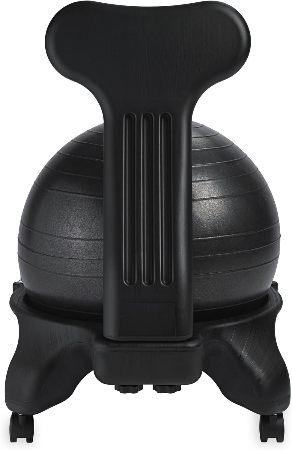 Gaiam Classic Balance Ball Chair \u2013 Exercise Stability Yoga Ball Premium Ergonomic Chair for Home and Office Desk with Air Pump, Exercise Guide and Satisfaction Guarantee