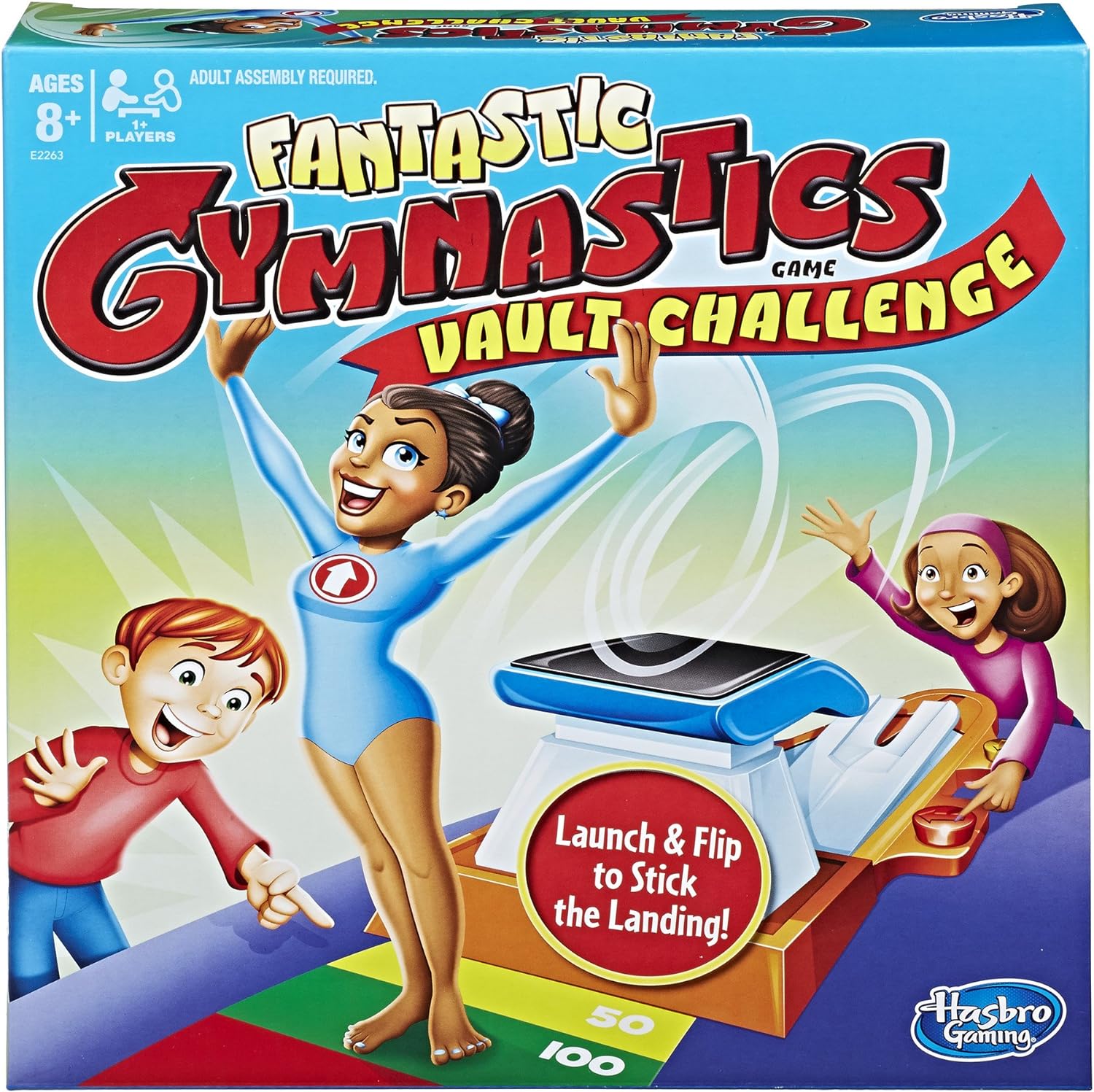 Fantastic Gymnastics Vault Challenge Game Gymnast Toy for Girls & Boys Ages 8+